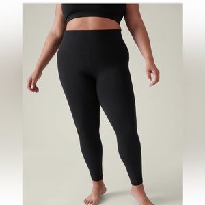 Athleta Black Salutation Leggings